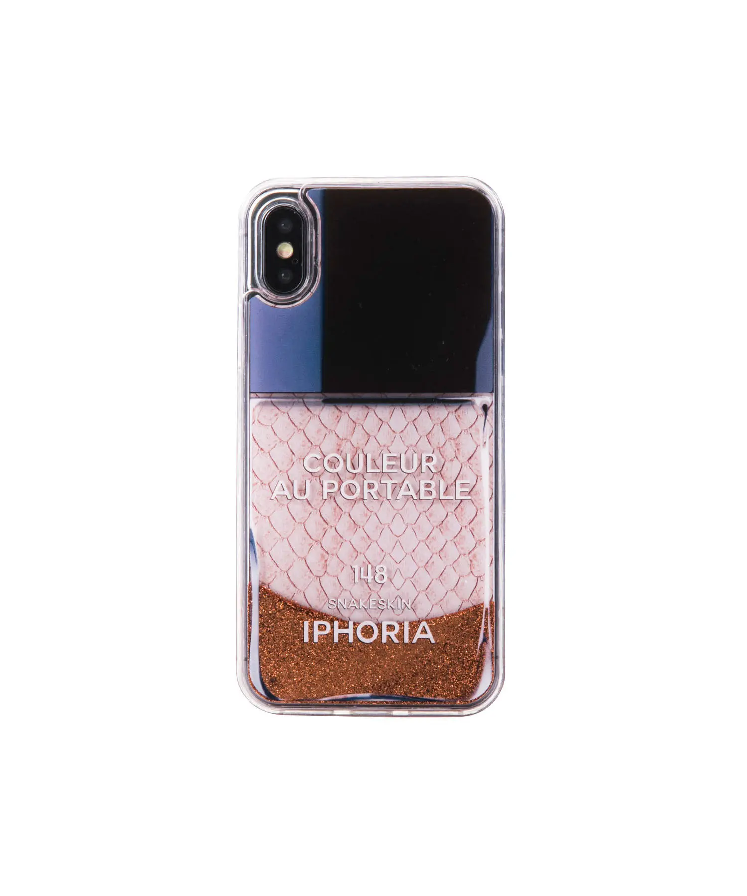 IPHORIA Rose Snake Nailpolish Liquid Case Handyhülle
