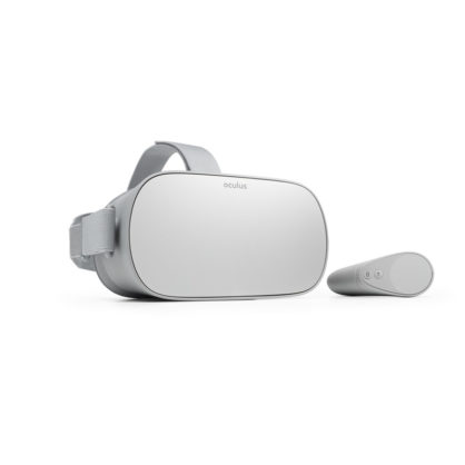 VR-Controller Oculus Go 64 GB inkl PU Leder Inlay Grau 